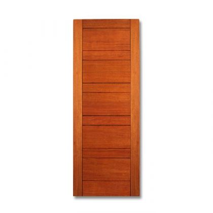 Craftwood Products - Interior Doors - Wood Interior Doors - Mahogany Interior Doors - 5 Lite Equal Flush Interior Door Mahogany