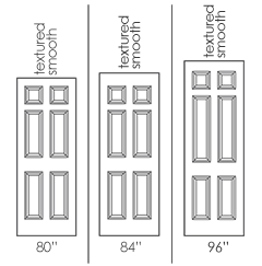 6 Panel Molded Interior Doors