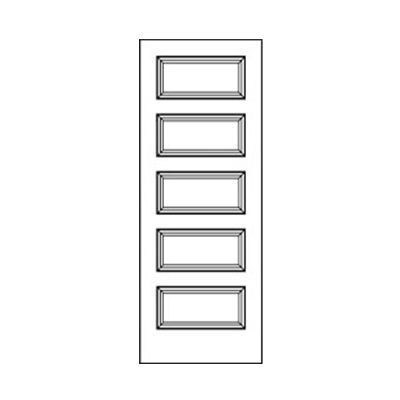 Craftwood Products - Interior Doors - MDF Premium Router Carved Doors - 5108 MDF Doors