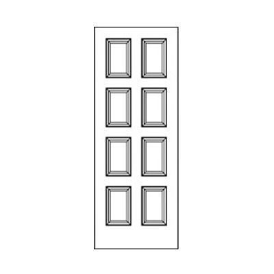 Craftwood Products - Interior Doors - MDF Premium Router Carved Doors - 5109 MDF Doors