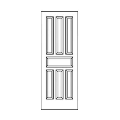 Craftwood Products - Interior Doors - MDF Premium Router Carved Doors - 5122 MDF Doors