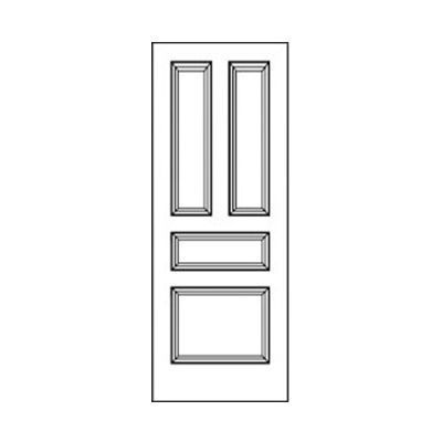 Craftwood Products - Interior Doors - MDF Premium Router Carved Doors - 5138 MDF Doors
