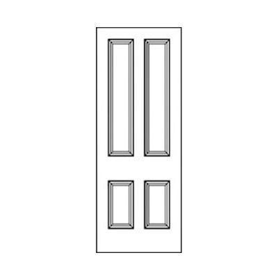 Craftwood Products - Interior Doors - MDF Premium Router Carved Doors - 5140 MDF Doors