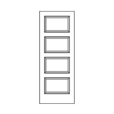 Craftwood Products - Interior Doors - MDF Premium Router Carved Doors - 5141 MDF Doors