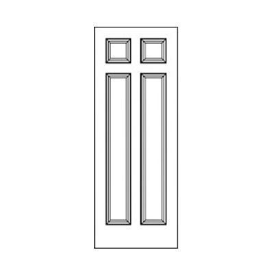 Craftwood Products - Interior Doors - MDF Premium Router Carved Doors - 5142 MDF Doors