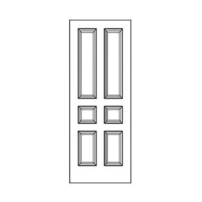 Craftwood Products - Interior Doors - MDF Premium Router Carved Doors - 5143 MDF Doors