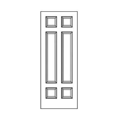 Craftwood Products - Interior Doors - MDF Premium Router Carved Doors - 5145 MDF Doors