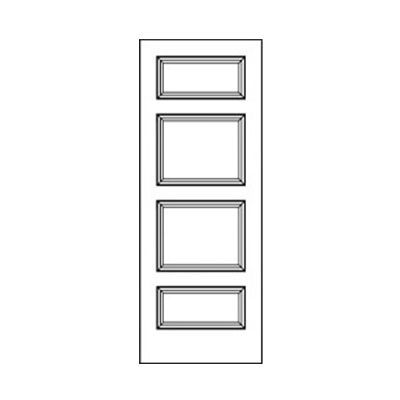 Craftwood Products - Interior Doors - MDF Premium Router Carved Doors - 5159 MDF Doors