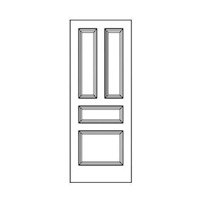 Craftwood Products - Interior Doors - MDF Premium Router Carved Doors - 5161 MDF Doors