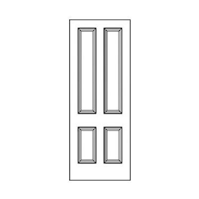 Craftwood Products - Interior Doors - MDF Premium Router Carved Doors - 5168 MDF Doors