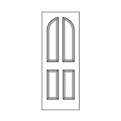Craftwood Products - Interior Doors - MDF Premium Router Carved Doors - 5506 MDF Doors