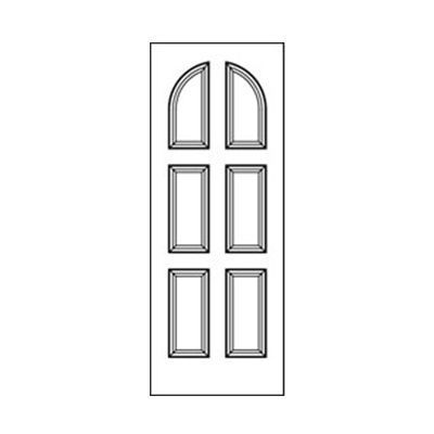 Craftwood Products - Interior Doors - MDF Premium Router Carved Doors - 5517 MDF Doors