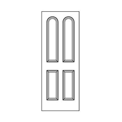 Craftwood Products - Interior Doors - MDF Premium Router Carved Doors - 5548 MDF Doors