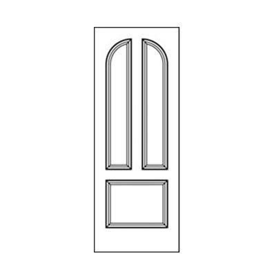 Craftwood Products - Interior Doors - MDF Premium Router Carved Doors - 5554 MDF Doors