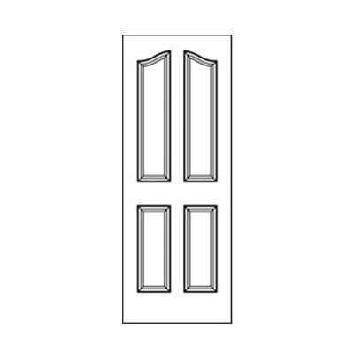 Craftwood Products - Interior Doors - MDF Premium Router Carved Doors - 5706 MDF Doors