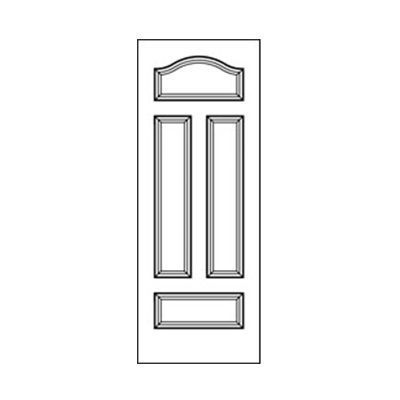Craftwood Products - Interior Doors - MDF Premium Router Carved Doors - 5727 MDF Doors