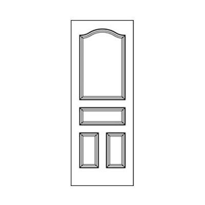 Craftwood Products - Interior Doors - MDF Premium Router Carved Doors - 5730 MDF Doors