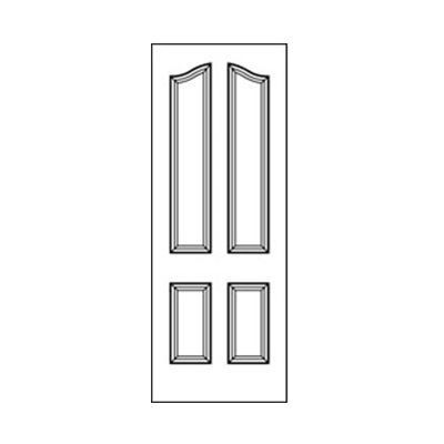 Craftwood Products - Interior Doors - MDF Premium Router Carved Doors - 5768 MDF Doors