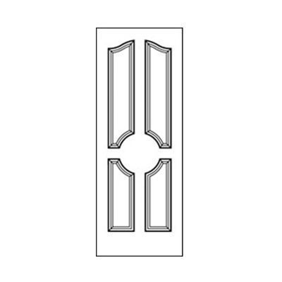 Craftwood Products - Interior Doors - MDF Premium Router Carved Doors - 5769 MDF Doors