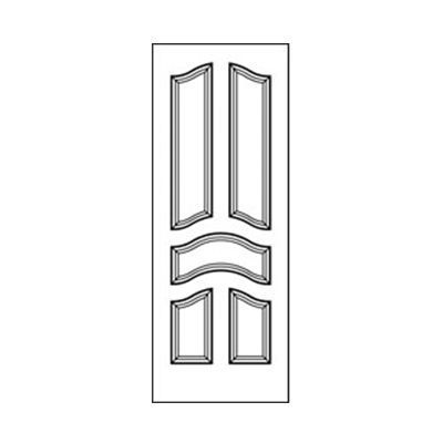 Craftwood Products - Interior Doors - MDF Premium Router Carved Doors - 5775 MDF Doors