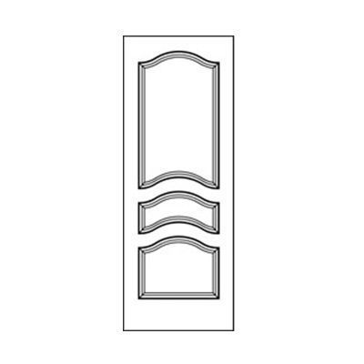 Craftwood Products - Interior Doors - MDF Premium Router Carved Doors - 5777 MDF Doors