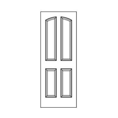 Craftwood Products - Interior Doors - MDF Premium Router Carved Doors - 5806 MDF Doors