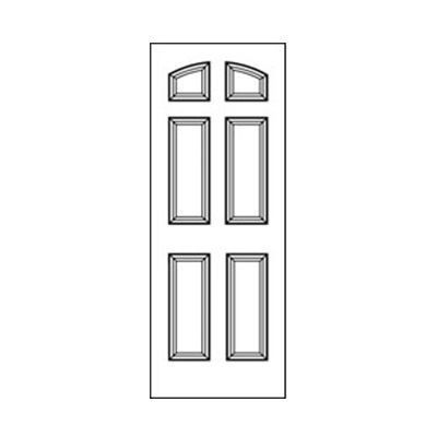 Craftwood Products - Interior Doors - MDF Premium Router Carved Doors - 5808 MDF Doors