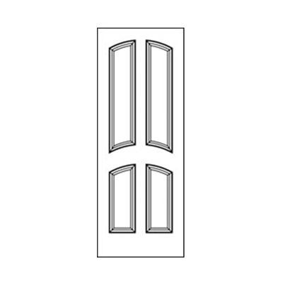 Craftwood Products - Interior Doors - MDF Premium Router Carved Doors - 5824 MDF Doors