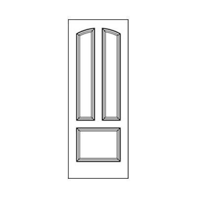 Craftwood Products - Interior Doors - MDF Premium Router Carved Doors - 5826 MDF Doors