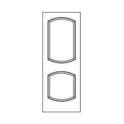 Craftwood Products - Interior Doors - MDF Premium Router Carved Doors - 5828 MDF Doors