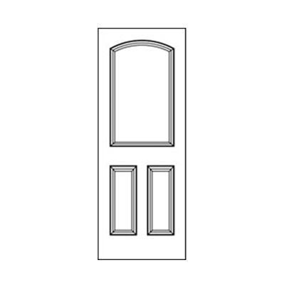 Craftwood Products - Interior Doors - MDF Premium Router Carved Doors - 5829 MDF Doors