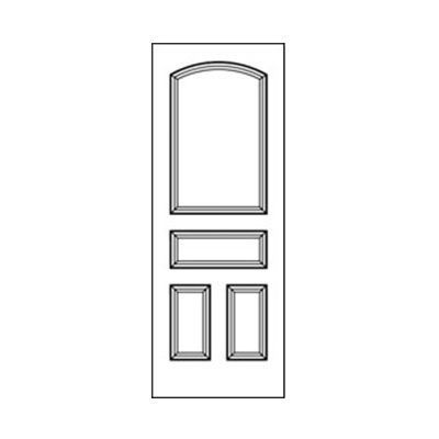 Craftwood Products - Interior Doors - MDF Premium Router Carved Doors - 5830 MDF Doors