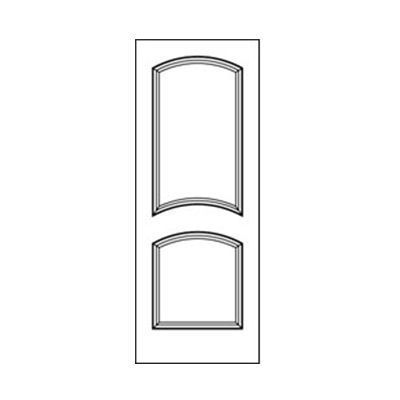 Craftwood Products - Interior Doors - MDF Premium Router Carved Doors - 5832 MDF Doors