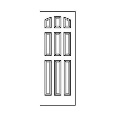 Craftwood Products - Interior Doors - MDF Premium Router Carved Doors - 5839 MDF Doors