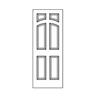 Craftwood Products - Interior Doors - MDF Premium Router Carved Doors - 5849 MDF Doors