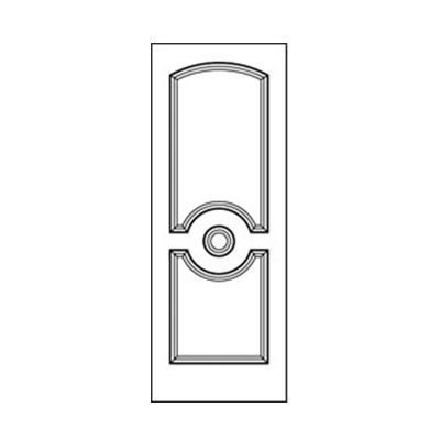 Craftwood Products - Interior Doors - MDF Premium Router Carved Doors - 5851 MDF Doors