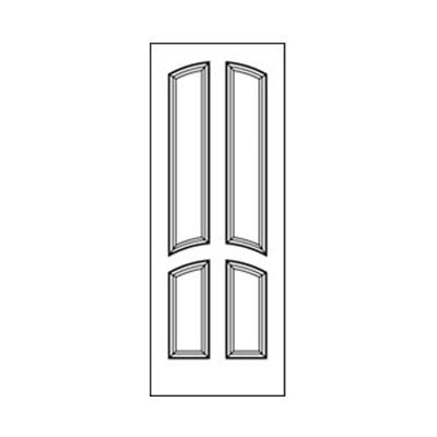 Craftwood Products - Interior Doors - MDF Premium Router Carved Doors - 5855 MDF Doors