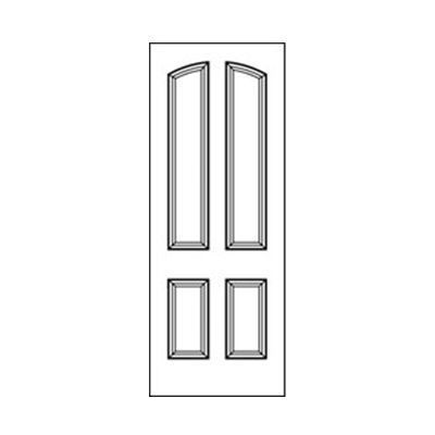 Craftwood Products - Interior Doors - MDF Premium Router Carved Doors - 5868 MDF Doors