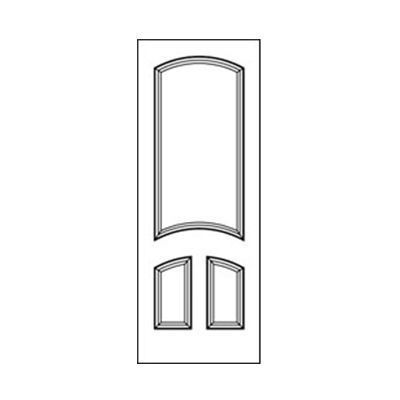 Craftwood Products - Interior Doors - MDF Premium Router Carved Doors - 5873 MDF Doors