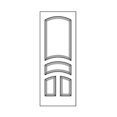 Craftwood Products - Interior Doors - MDF Premium Router Carved Doors - 5876 MDF Doors