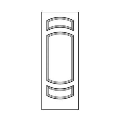 Craftwood Products - Interior Doors - MDF Premium Router Carved Doors - 5878 MDF Doors