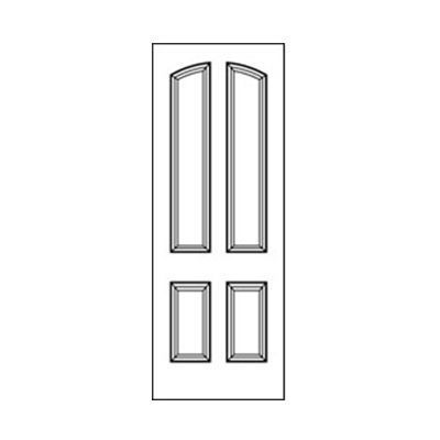 Craftwood Products - Interior Doors - MDF Premium Router Carved Doors - 5879 MDF Doors