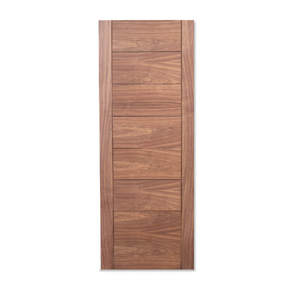 Craftwood Products - Interior Doors - Wood Interior Doors - Walnut Stock Doors - MD15 Modern with Grooves