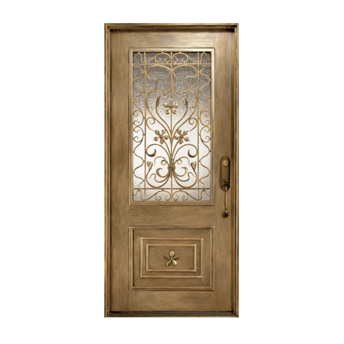 Craftwood Products Exterior Doors Wood Doors Signature Doors Forged Iron Model Fi 3006