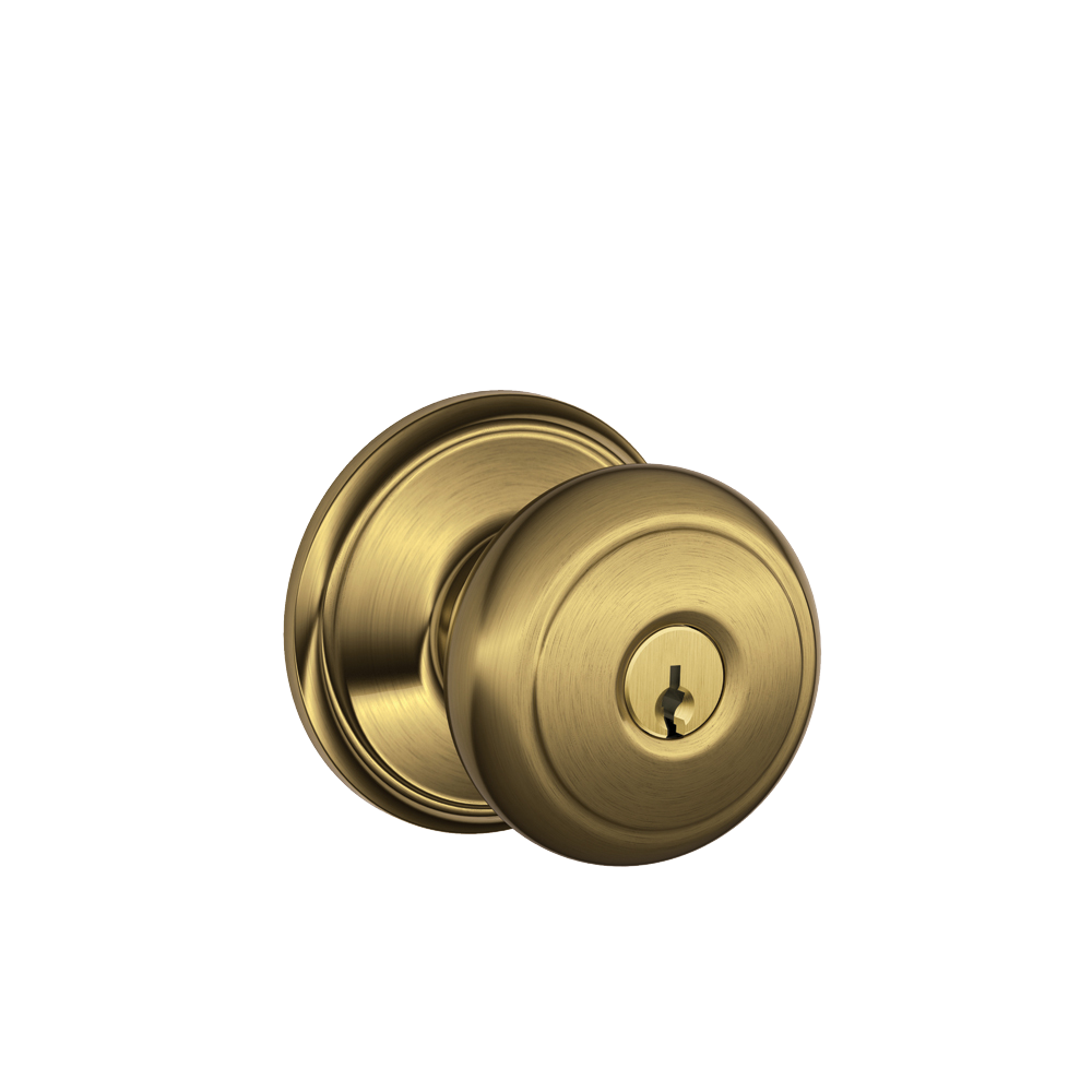 Knobs by Schlage: Bowery Knob (Andover Rosette)