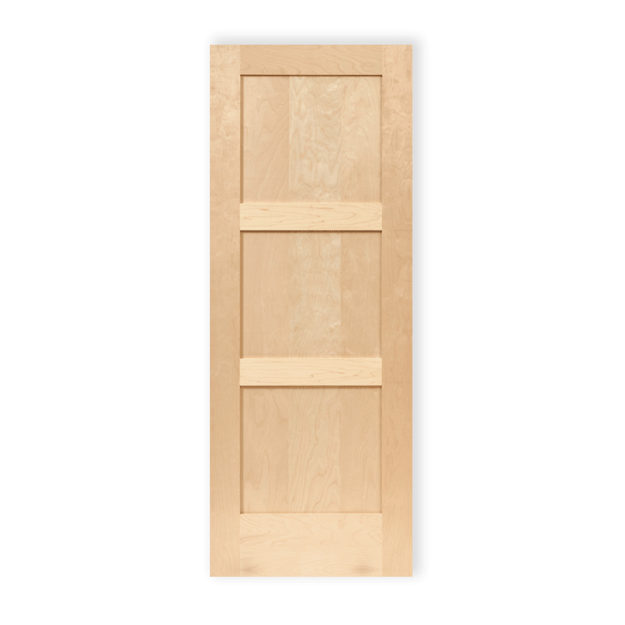 3 Panel Shaker Birch 33s Craftwood Products For