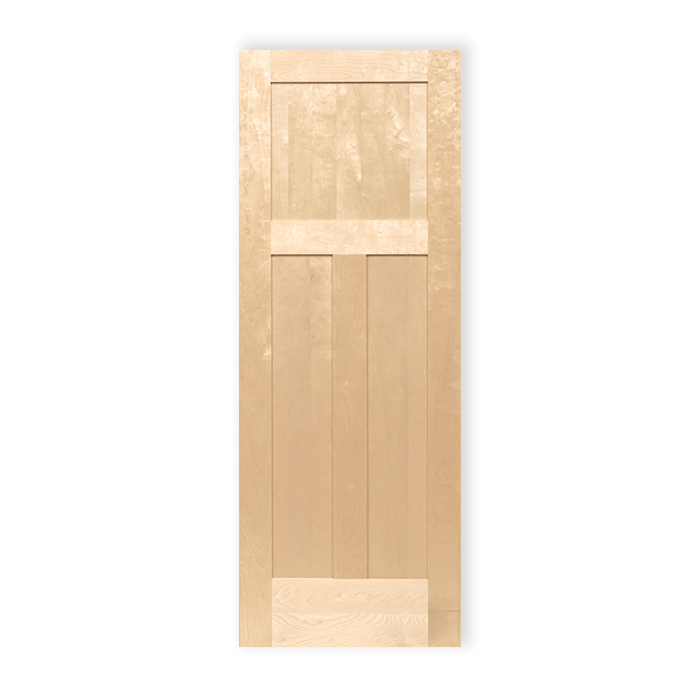 3 Panel Shaker Birch 591 Craftwood Products For